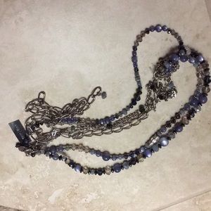 White House Black Market beaded belt NWT